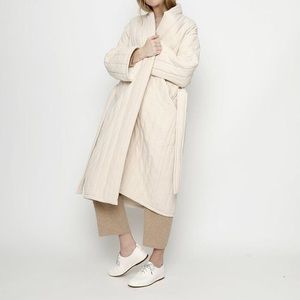 7115 by Szeki Quilted Coat